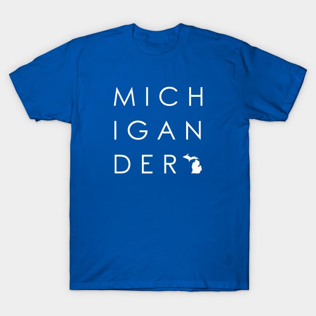 Michigander T-Shirt by Lost Mitten Apparel Co